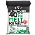 Snow Joe 40 lb Bag Eco Clean Ice Melt, Melts Down to -20 Degrees, Green MELT40ECO